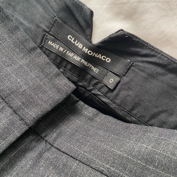 Club Monaco Striped Pencil Skirt - Picture 4 of 4